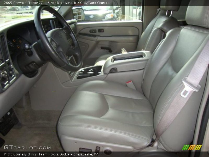 Silver Birch Metallic / Gray/Dark Charcoal 2005 Chevrolet Tahoe Z71