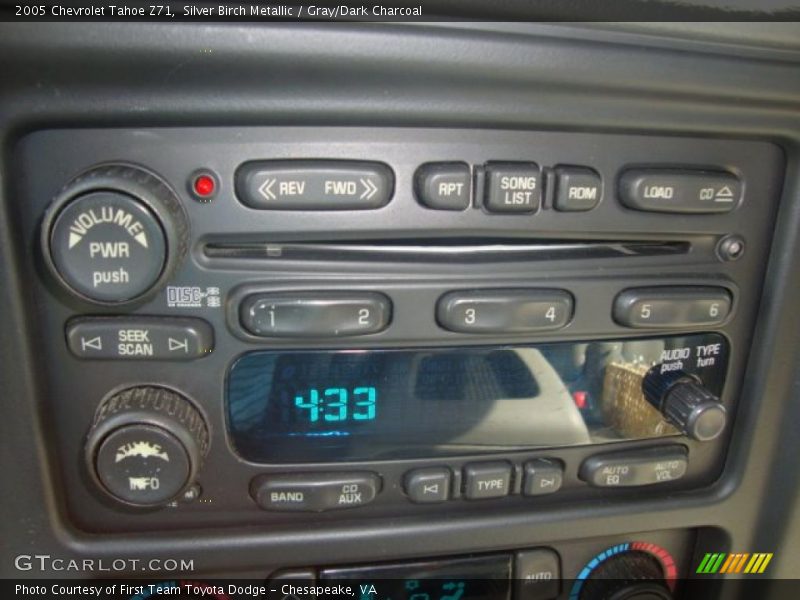 Silver Birch Metallic / Gray/Dark Charcoal 2005 Chevrolet Tahoe Z71