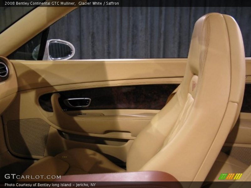 Glacier White / Saffron 2008 Bentley Continental GTC Mulliner
