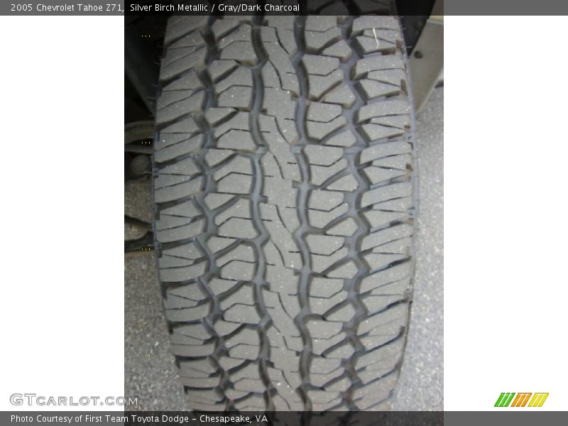 Silver Birch Metallic / Gray/Dark Charcoal 2005 Chevrolet Tahoe Z71