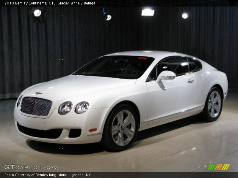 Glacier White / Beluga 2010 Bentley Continental GT