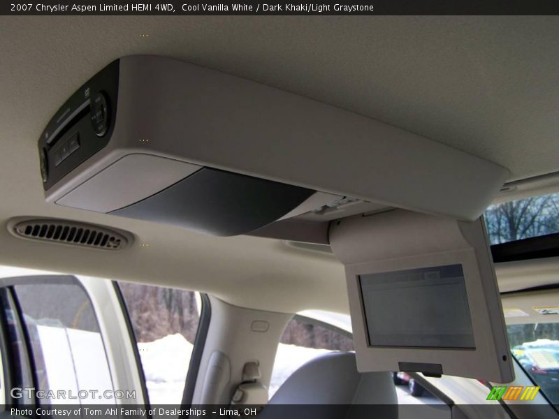 Cool Vanilla White / Dark Khaki/Light Graystone 2007 Chrysler Aspen Limited HEMI 4WD