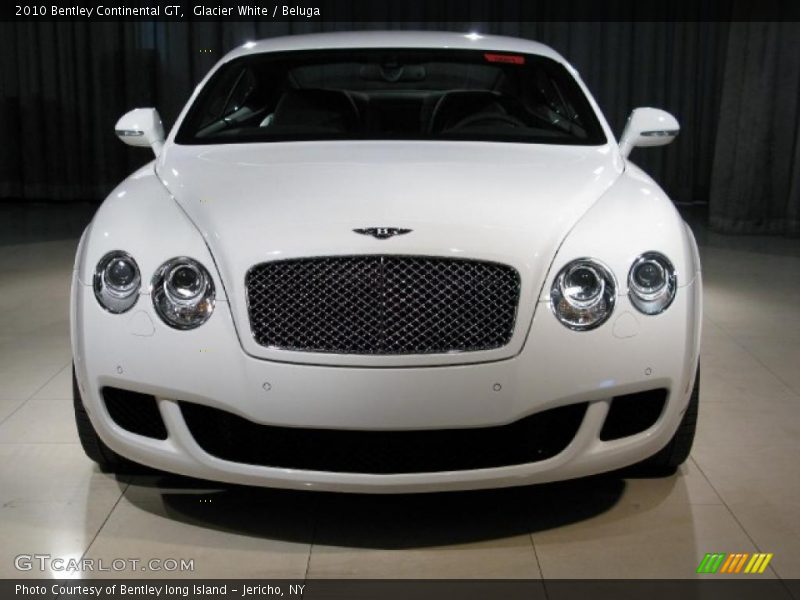 Glacier White / Beluga 2010 Bentley Continental GT