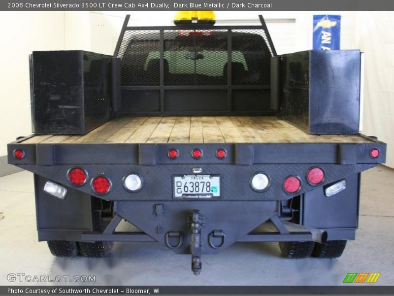 Dark Blue Metallic / Dark Charcoal 2006 Chevrolet Silverado 3500 LT Crew Cab 4x4 Dually