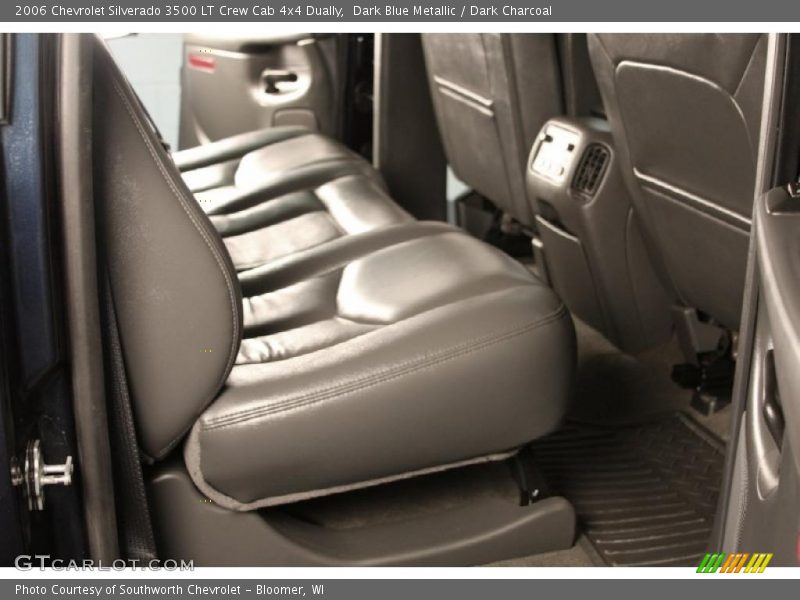 Dark Blue Metallic / Dark Charcoal 2006 Chevrolet Silverado 3500 LT Crew Cab 4x4 Dually
