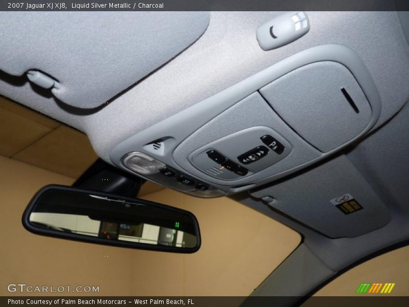 Liquid Silver Metallic / Charcoal 2007 Jaguar XJ XJ8