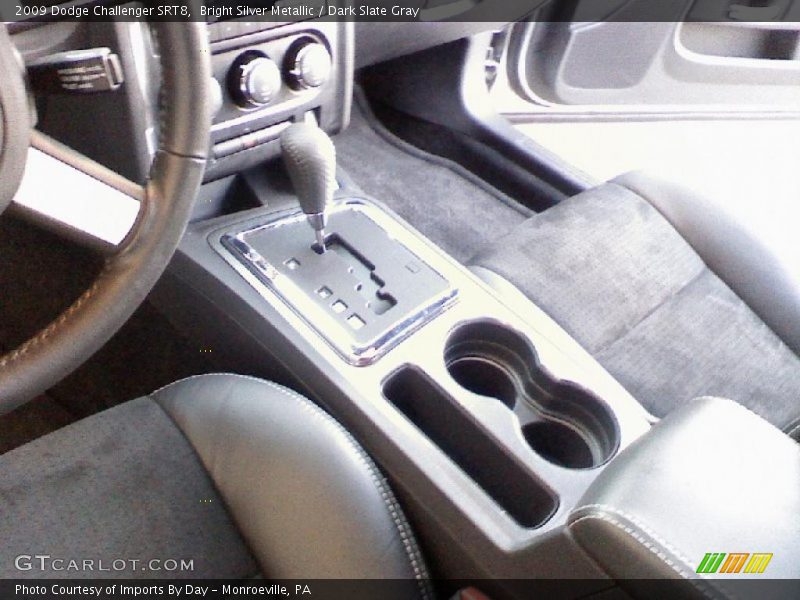 Bright Silver Metallic / Dark Slate Gray 2009 Dodge Challenger SRT8