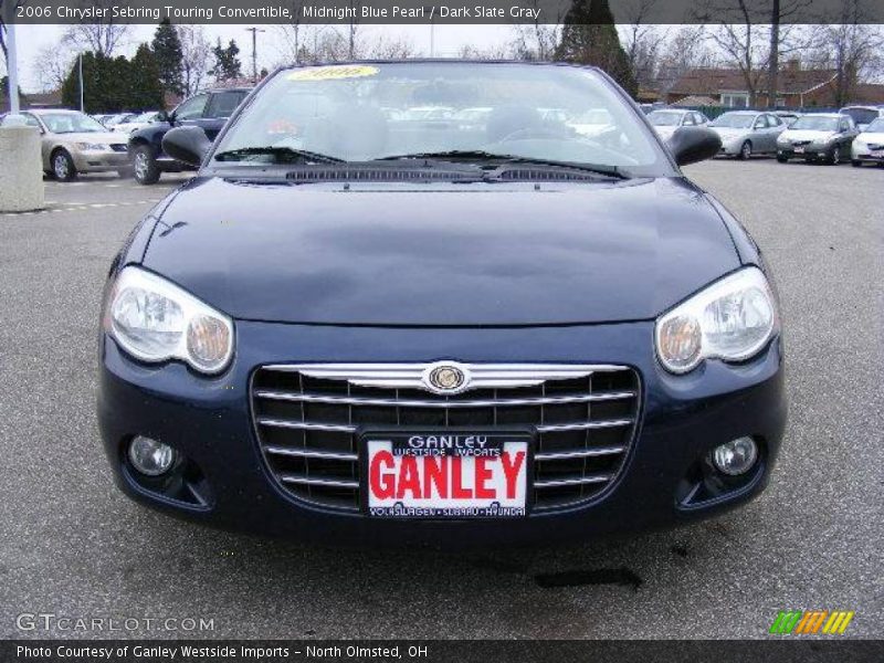 Midnight Blue Pearl / Dark Slate Gray 2006 Chrysler Sebring Touring Convertible