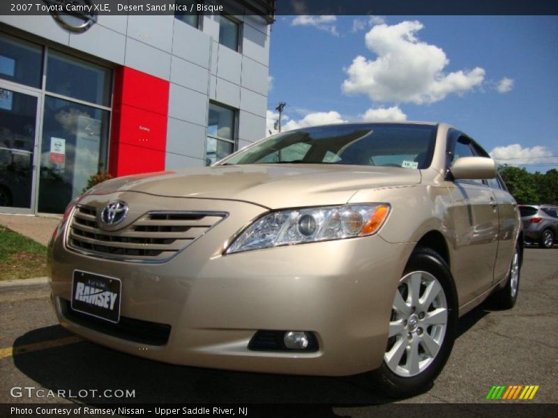 Desert Sand Mica / Bisque 2007 Toyota Camry XLE