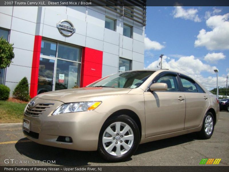 Desert Sand Mica / Bisque 2007 Toyota Camry XLE