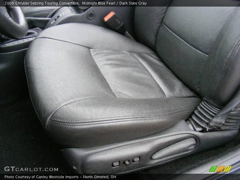Midnight Blue Pearl / Dark Slate Gray 2006 Chrysler Sebring Touring Convertible