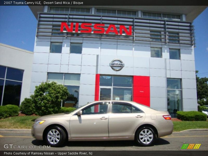 Desert Sand Mica / Bisque 2007 Toyota Camry XLE