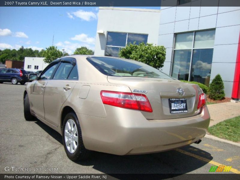 Desert Sand Mica / Bisque 2007 Toyota Camry XLE