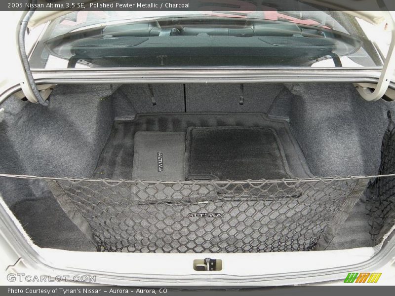 Polished Pewter Metallic / Charcoal 2005 Nissan Altima 3.5 SE