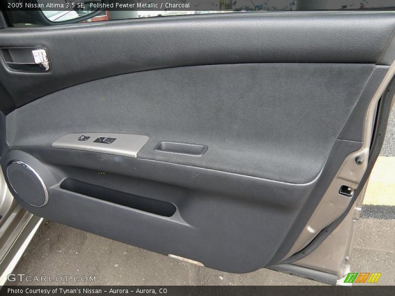 Polished Pewter Metallic / Charcoal 2005 Nissan Altima 3.5 SE