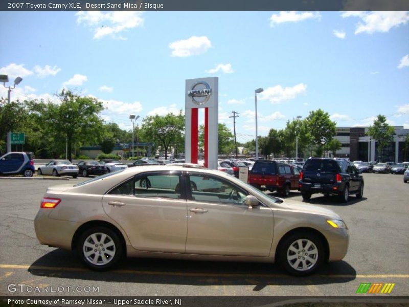 Desert Sand Mica / Bisque 2007 Toyota Camry XLE