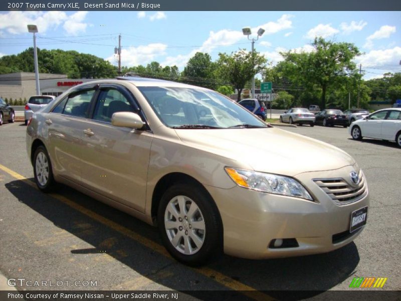 Desert Sand Mica / Bisque 2007 Toyota Camry XLE