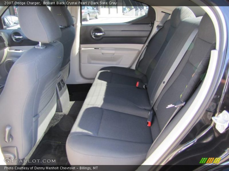 Brilliant Black Crystal Pearl / Dark Slate Gray 2007 Dodge Charger