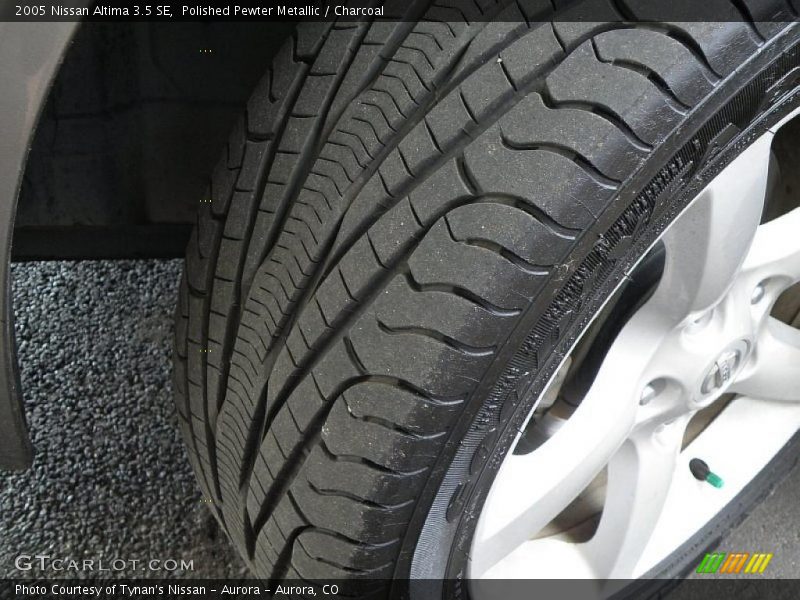 Polished Pewter Metallic / Charcoal 2005 Nissan Altima 3.5 SE