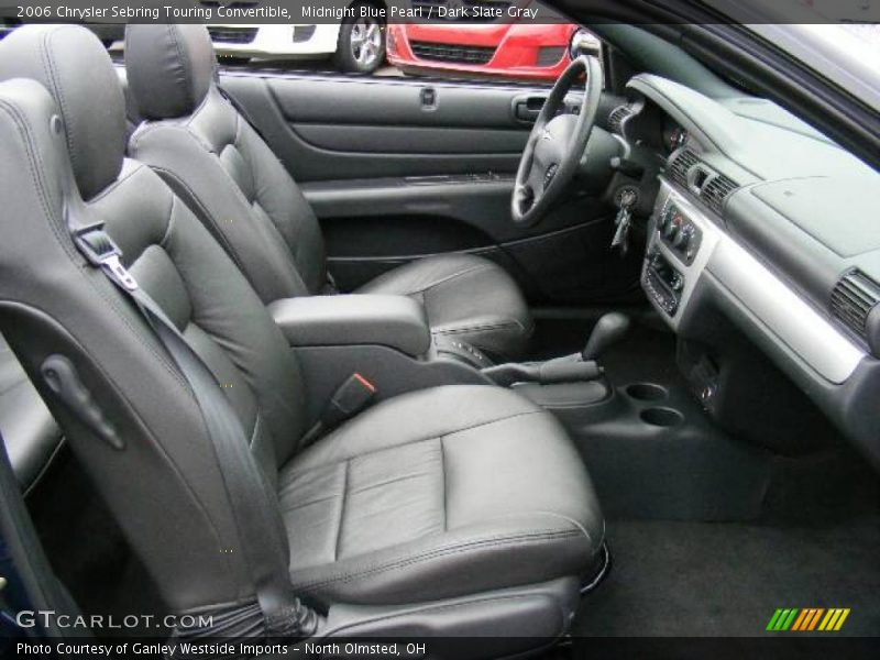 Midnight Blue Pearl / Dark Slate Gray 2006 Chrysler Sebring Touring Convertible