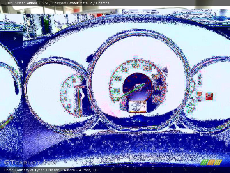 Polished Pewter Metallic / Charcoal 2005 Nissan Altima 3.5 SE