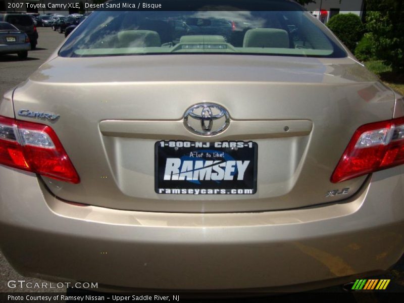 Desert Sand Mica / Bisque 2007 Toyota Camry XLE