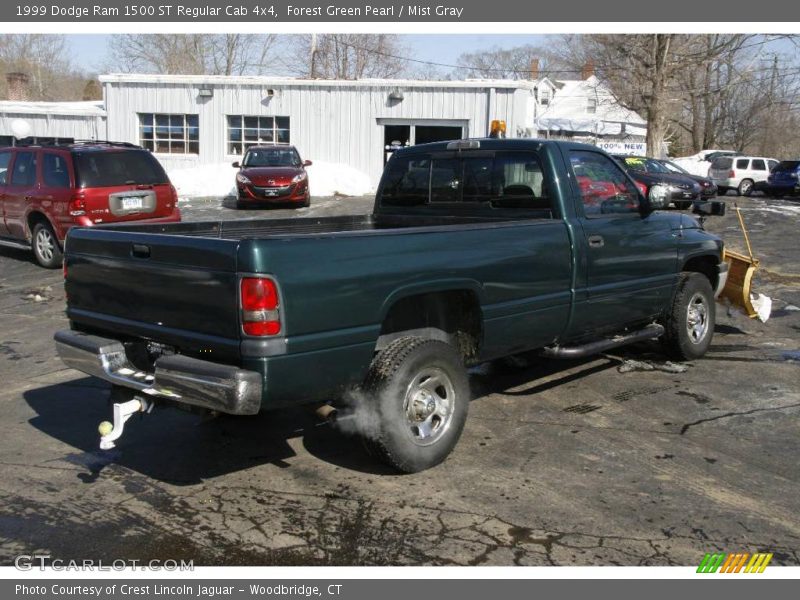 Forest Green Pearl / Mist Gray 1999 Dodge Ram 1500 ST Regular Cab 4x4