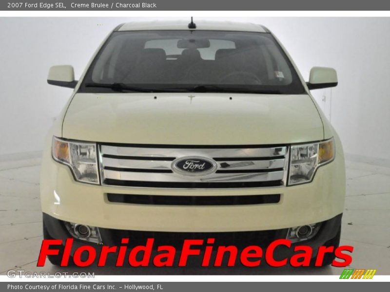 Creme Brulee / Charcoal Black 2007 Ford Edge SEL