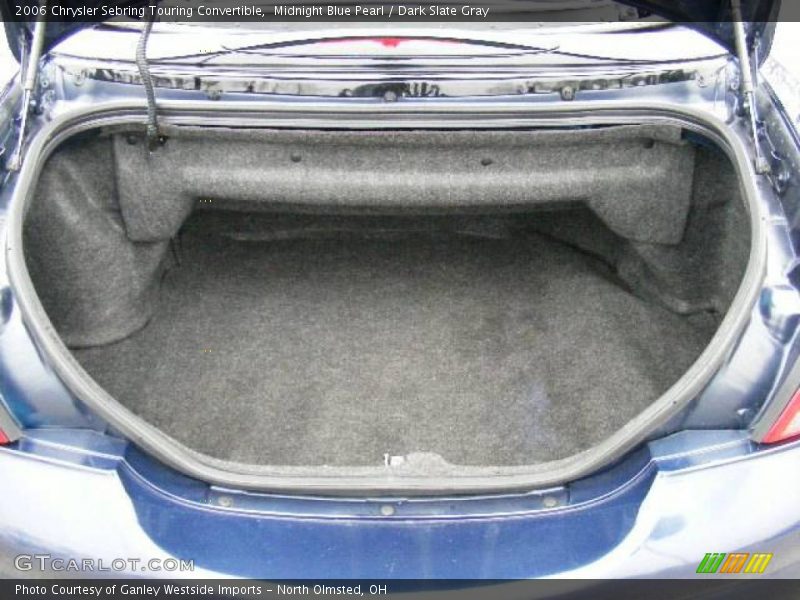 Midnight Blue Pearl / Dark Slate Gray 2006 Chrysler Sebring Touring Convertible