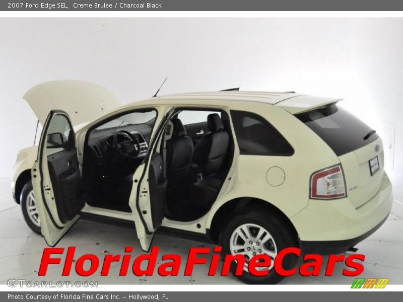 Creme Brulee / Charcoal Black 2007 Ford Edge SEL