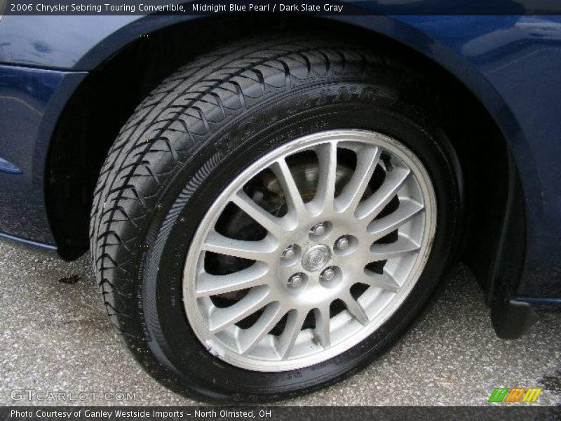 Midnight Blue Pearl / Dark Slate Gray 2006 Chrysler Sebring Touring Convertible