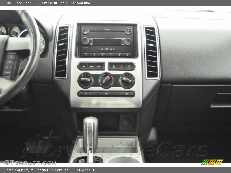 Creme Brulee / Charcoal Black 2007 Ford Edge SEL