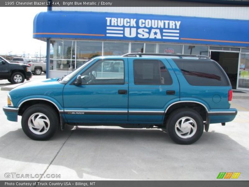 Bright Blue Metallic / Ebony 1995 Chevrolet Blazer LT 4x4