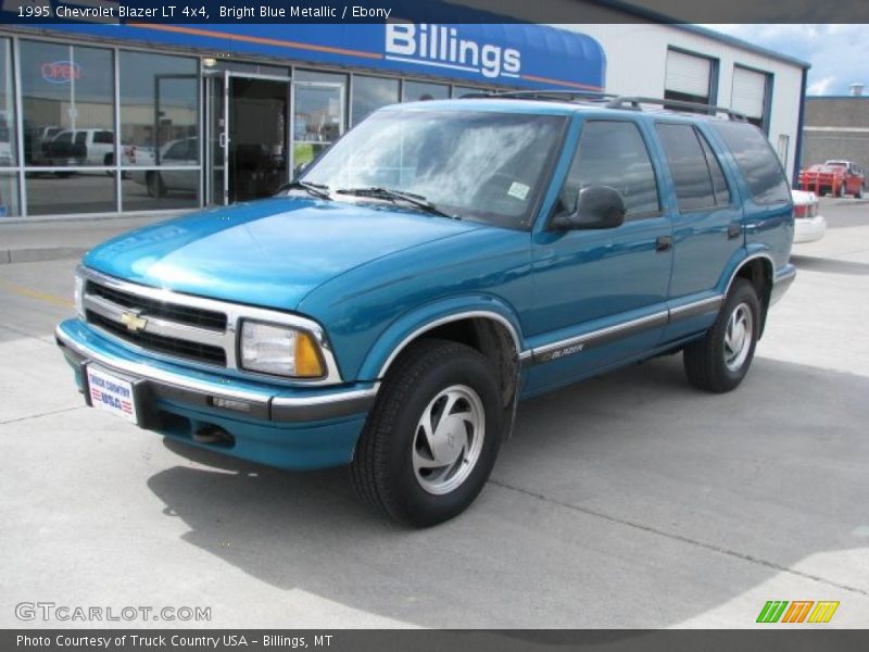 Bright Blue Metallic / Ebony 1995 Chevrolet Blazer LT 4x4