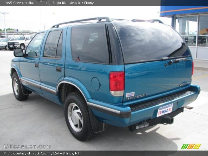 Bright Blue Metallic / Ebony 1995 Chevrolet Blazer LT 4x4
