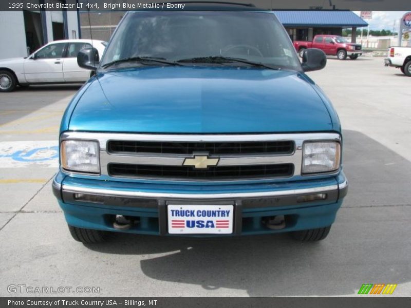 Bright Blue Metallic / Ebony 1995 Chevrolet Blazer LT 4x4