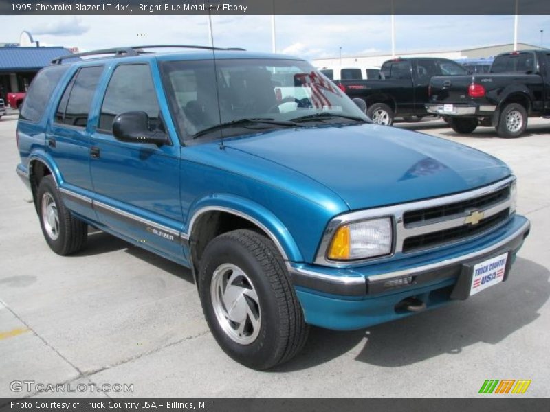 Bright Blue Metallic / Ebony 1995 Chevrolet Blazer LT 4x4
