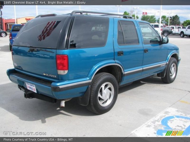 Bright Blue Metallic / Ebony 1995 Chevrolet Blazer LT 4x4
