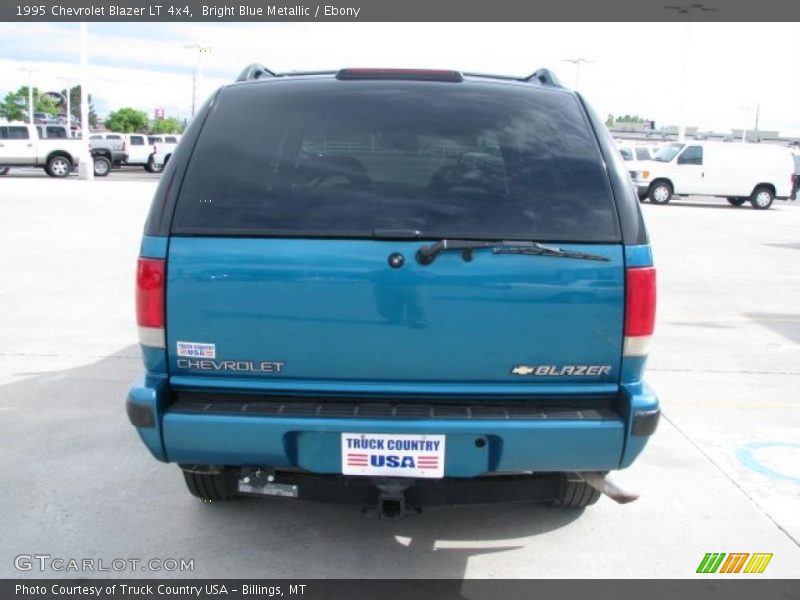 Bright Blue Metallic / Ebony 1995 Chevrolet Blazer LT 4x4