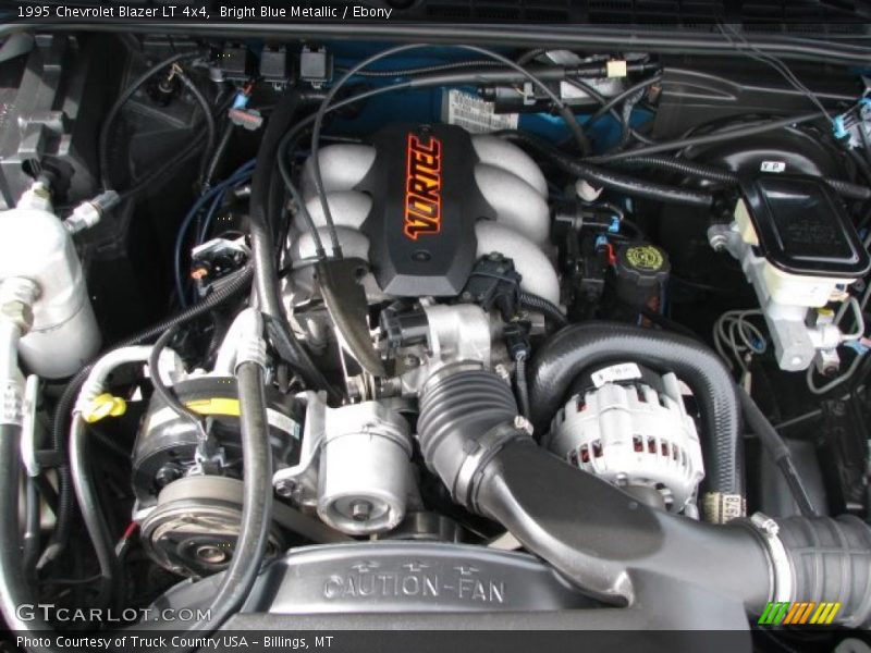 Bright Blue Metallic / Ebony 1995 Chevrolet Blazer LT 4x4