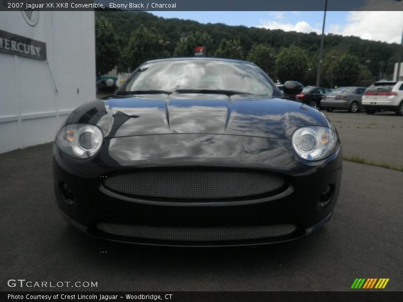 Ebony Black / Charcoal 2007 Jaguar XK XK8 Convertible