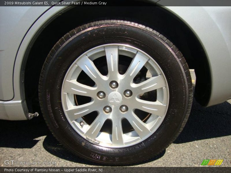 Quick Silver Pearl / Medium Gray 2009 Mitsubishi Galant ES