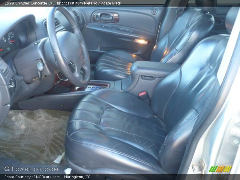 Bright Platinum Metallic / Agate Black 1999 Chrysler Concorde LXi