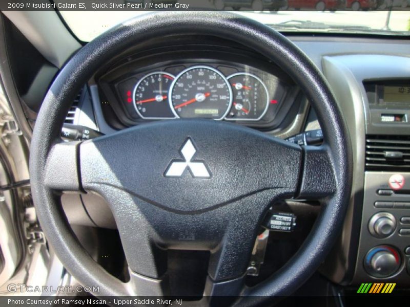 Quick Silver Pearl / Medium Gray 2009 Mitsubishi Galant ES