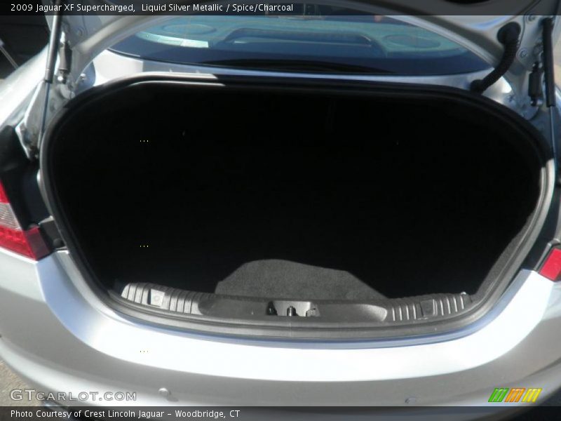 Liquid Silver Metallic / Spice/Charcoal 2009 Jaguar XF Supercharged