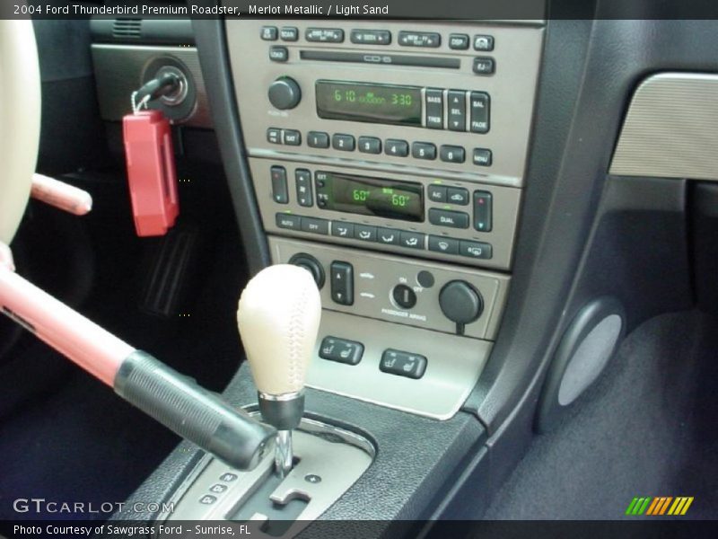 Merlot Metallic / Light Sand 2004 Ford Thunderbird Premium Roadster