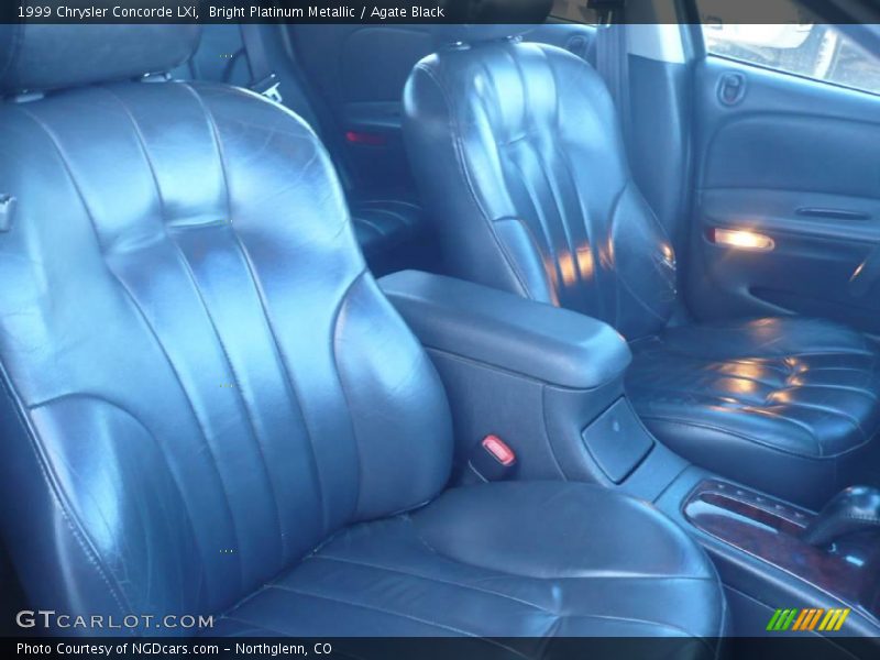 Bright Platinum Metallic / Agate Black 1999 Chrysler Concorde LXi