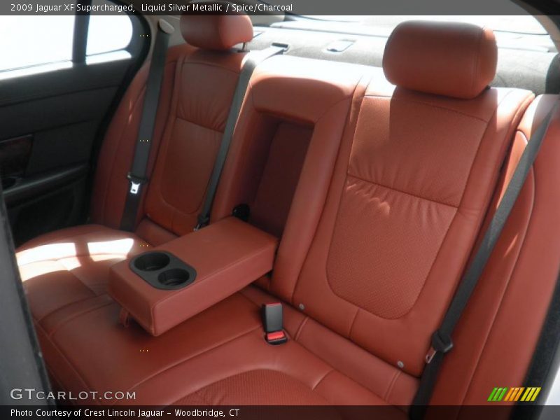Liquid Silver Metallic / Spice/Charcoal 2009 Jaguar XF Supercharged