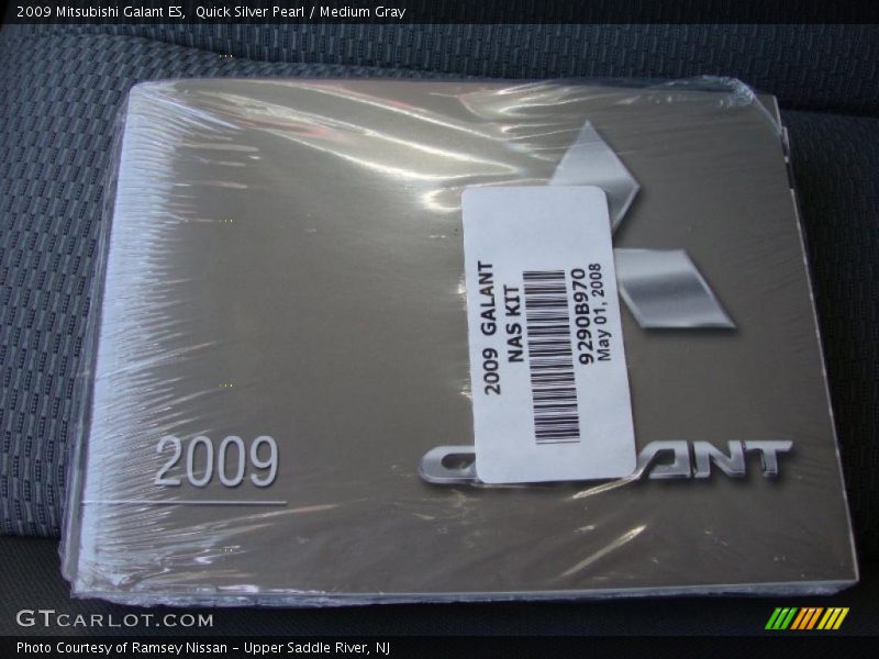 Quick Silver Pearl / Medium Gray 2009 Mitsubishi Galant ES