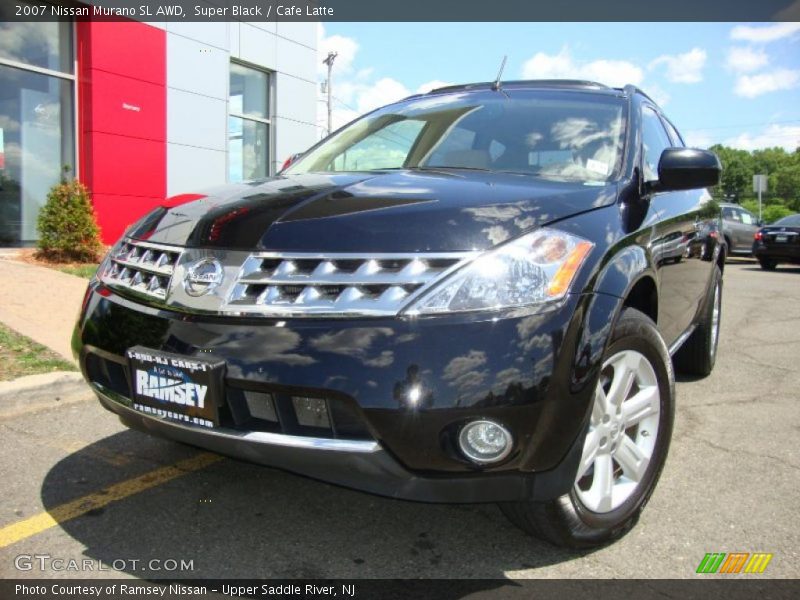 Super Black / Cafe Latte 2007 Nissan Murano SL AWD